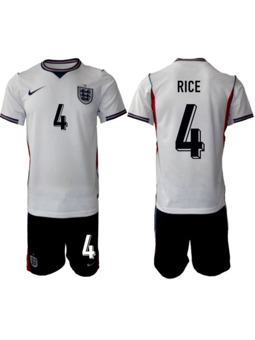 Declan Rice White 2026 WC Soccer Jersey Suit